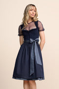 Dirndl dames, blauw — Traditionele Oktoberfestjurk