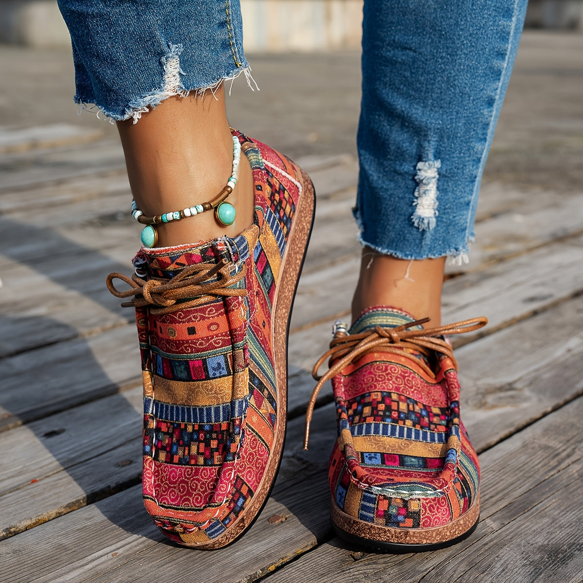 Dames comfortschoenen met veters — comfortabele wandelschoenen met ondersteuning