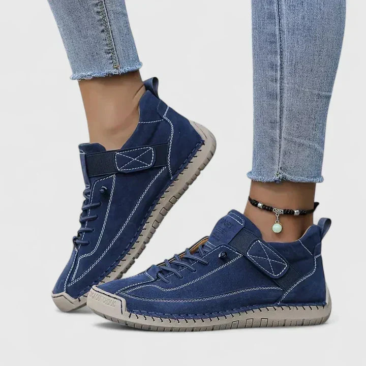 Comfortabele damessneakers — lichte schoenen met zachte demping