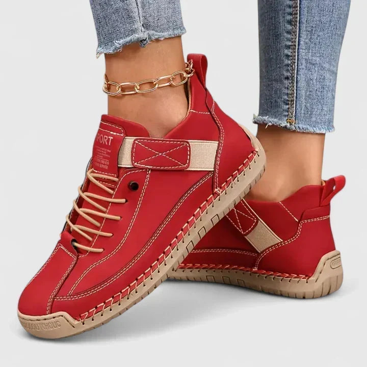 Comfortabele damessneakers — lichte schoenen met zachte demping