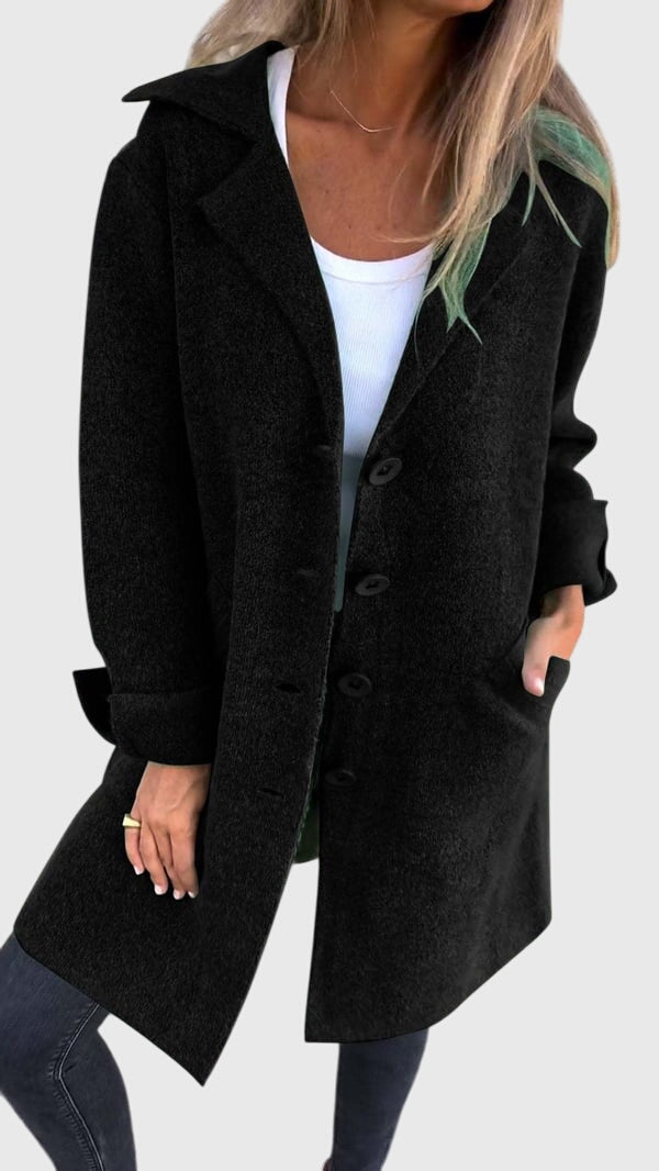 Damesblazer met knopen — tijdloze en getailleerde blazer