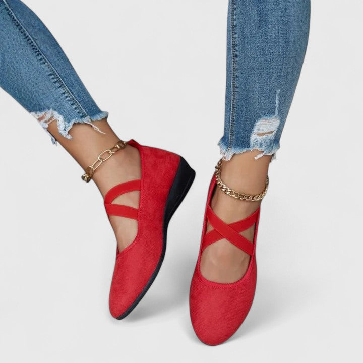 Dames schoenen — comfortabele slip-on schoenen voor dagelijks gebruik