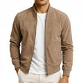 Herenjas — minimalistische casual jas met ritssluiting
