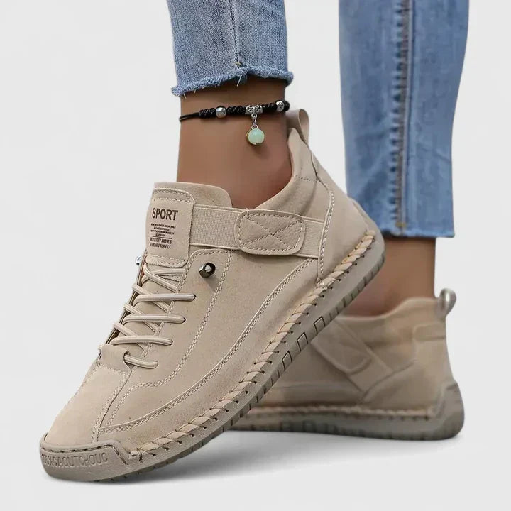 Comfortabele damessneakers — lichte schoenen met zachte demping