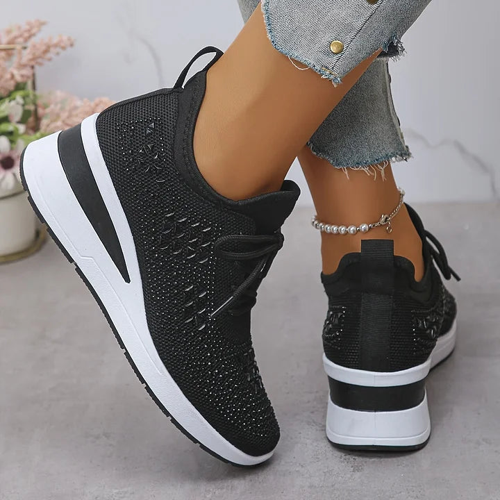 Ultracomfortabele damessneakers — lichte schoenen met zachte demping