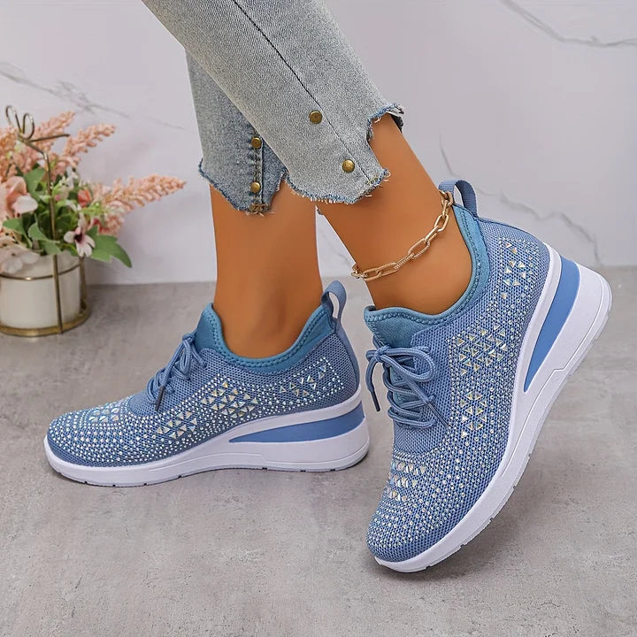 Ultracomfortabele damessneakers — lichte schoenen met zachte demping