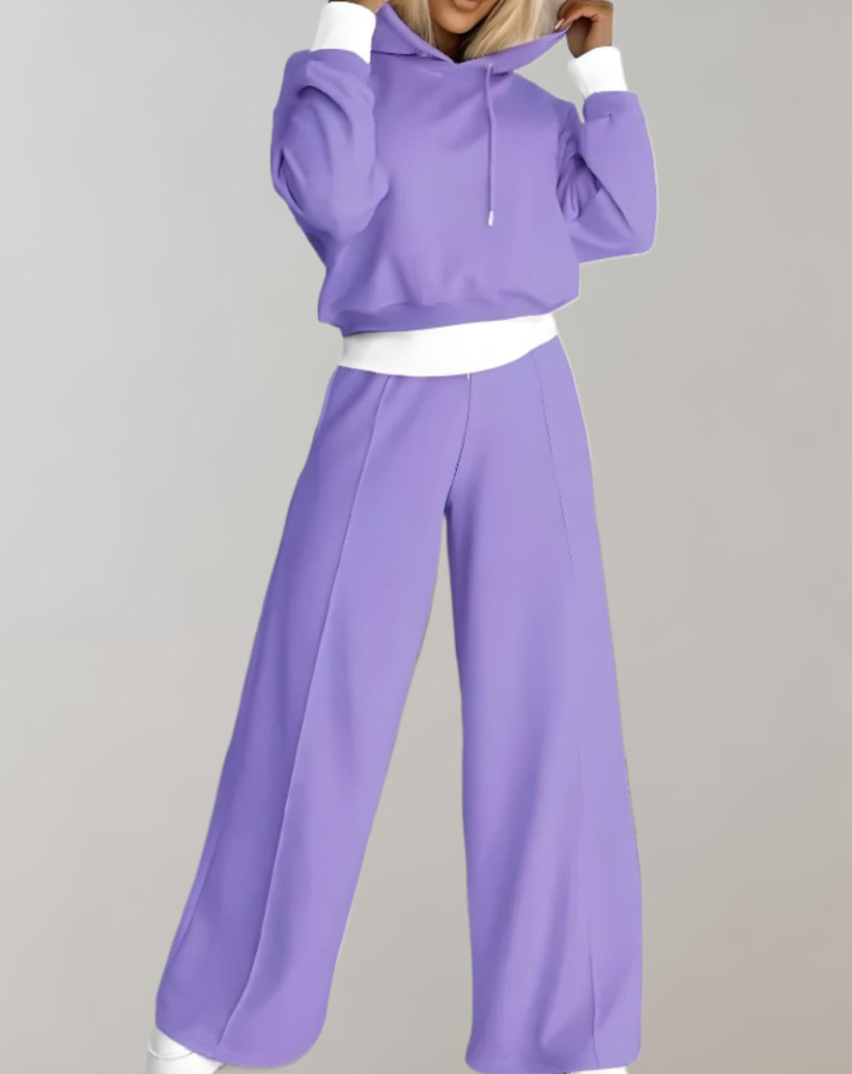 Dames joggingpak — hoodie en joggingbroek, comfortabele tweedelige set