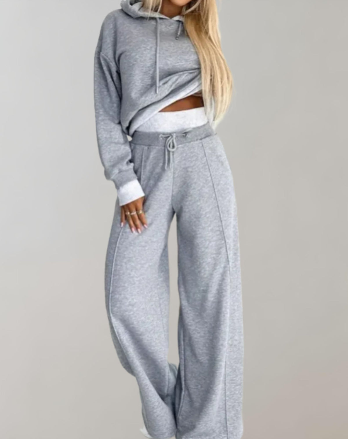 Dames joggingpak — hoodie en joggingbroek, comfortabele tweedelige set