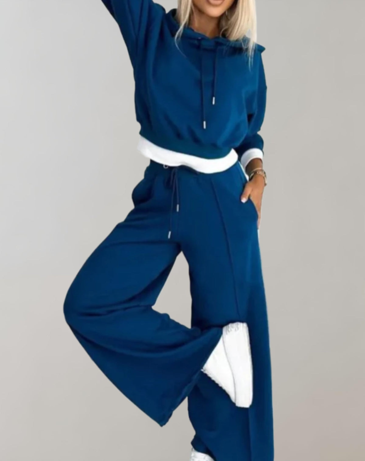 Dames joggingpak — hoodie en joggingbroek, comfortabele tweedelige set