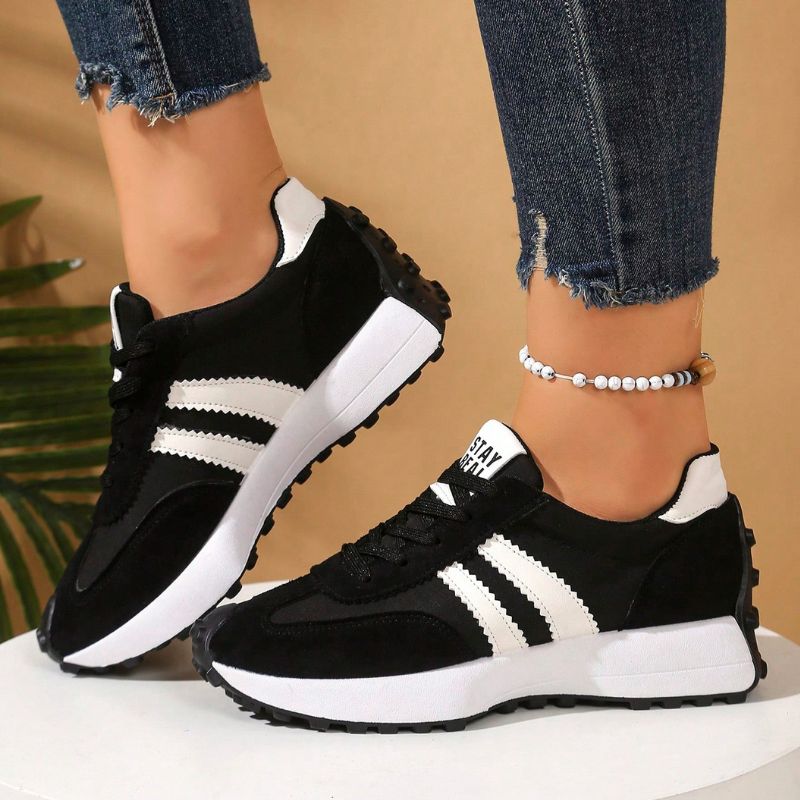Dames sneakers, lichtgewicht — comfortabele dagelijkse schoenen met gedempte zool