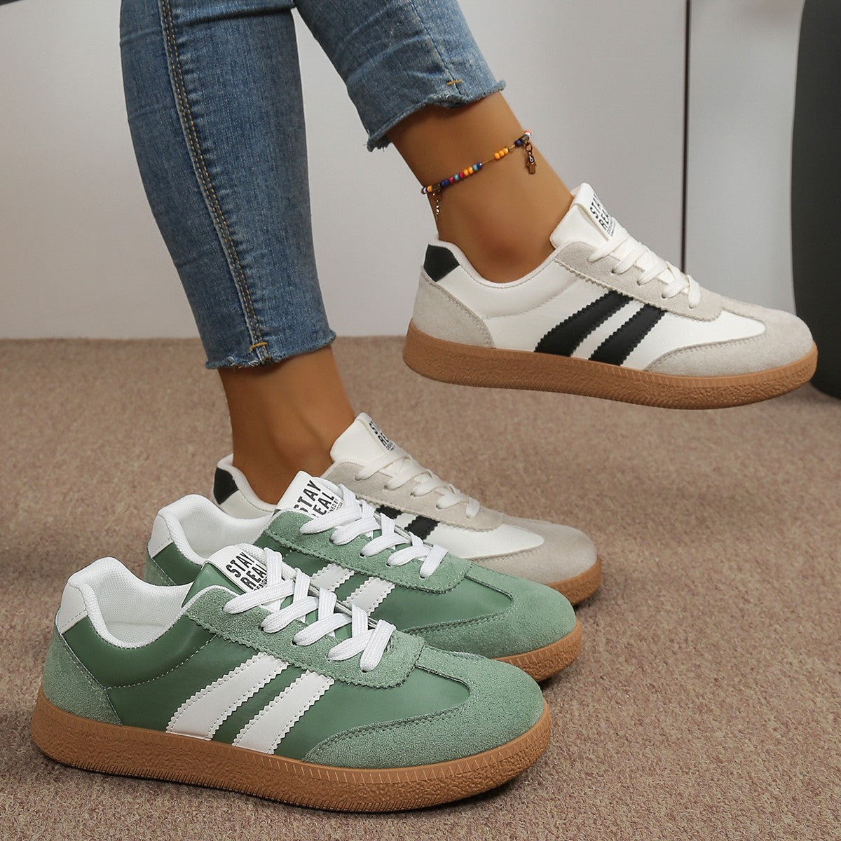 Dames comfortschoenen met ondersteuning — comfortabele schoenen met zachte demping