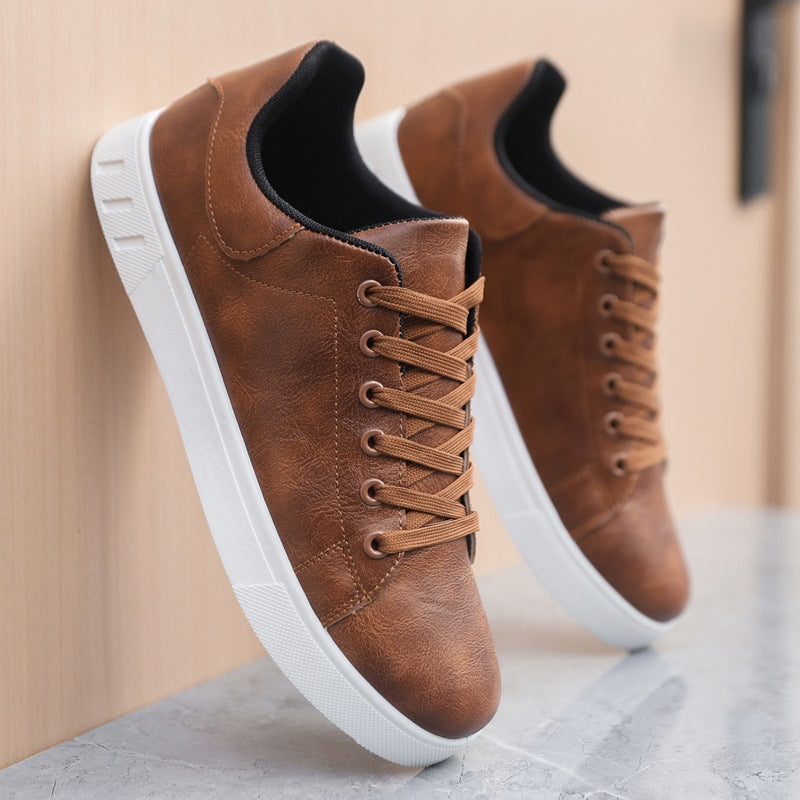 Heren sneakers, vegan — van textiel met een gedempte binnenzool en slijtvaste rubberen zool