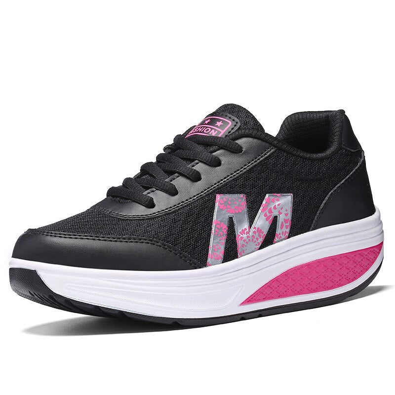 Dames sneakers, orthopedisch — corrigerende wandelschoen met demping