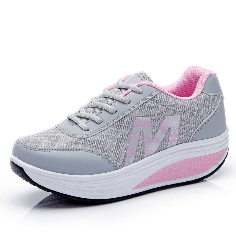 Dames sneakers, orthopedisch — corrigerende wandelschoen met demping
