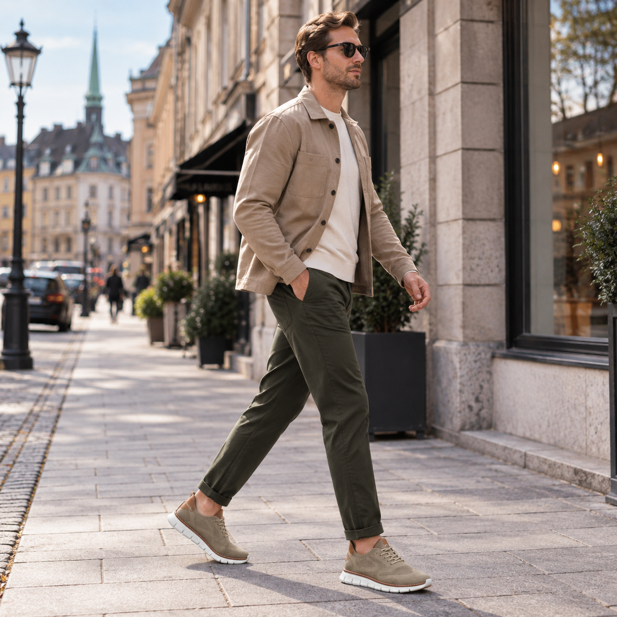Heren schoenen van imitatieleer — klassiek en comfortabel met ademende voering