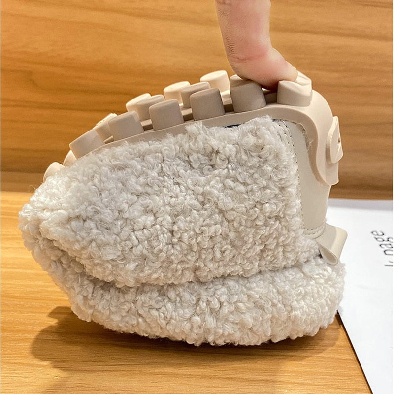 Dames pantoffels, gevoerd met pluche — zachte en warme huisslippers