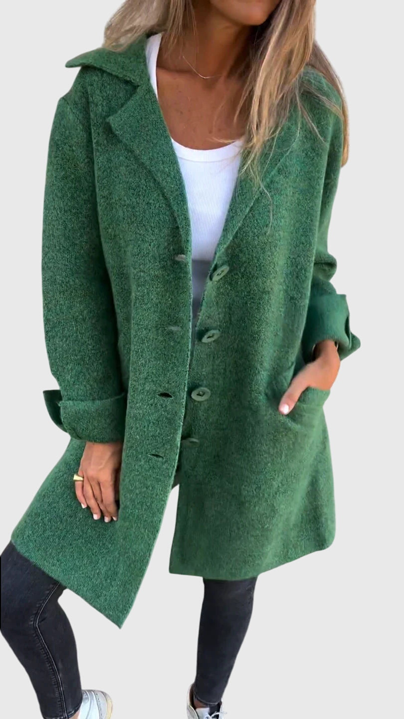 Damesblazer met knopen — tijdloze en getailleerde blazer