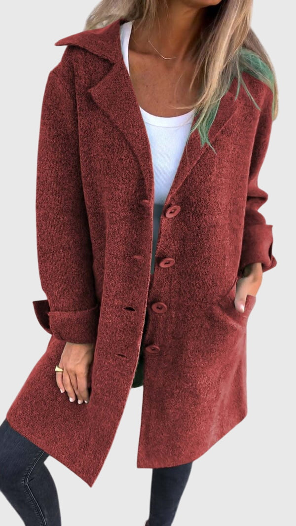 Damesblazer met knopen — tijdloze en getailleerde blazer