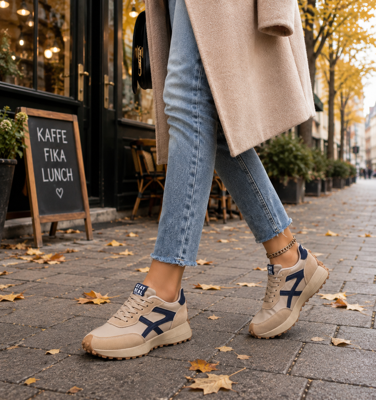 Dames sneakers, lichtgewicht — comfortabele dagelijkse schoenen met gedempte zool