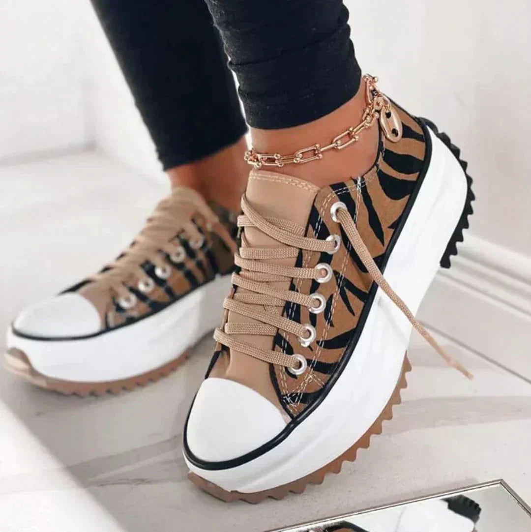Dames sneakers — comfortabel met gedempte zool en flexibele pasvorm