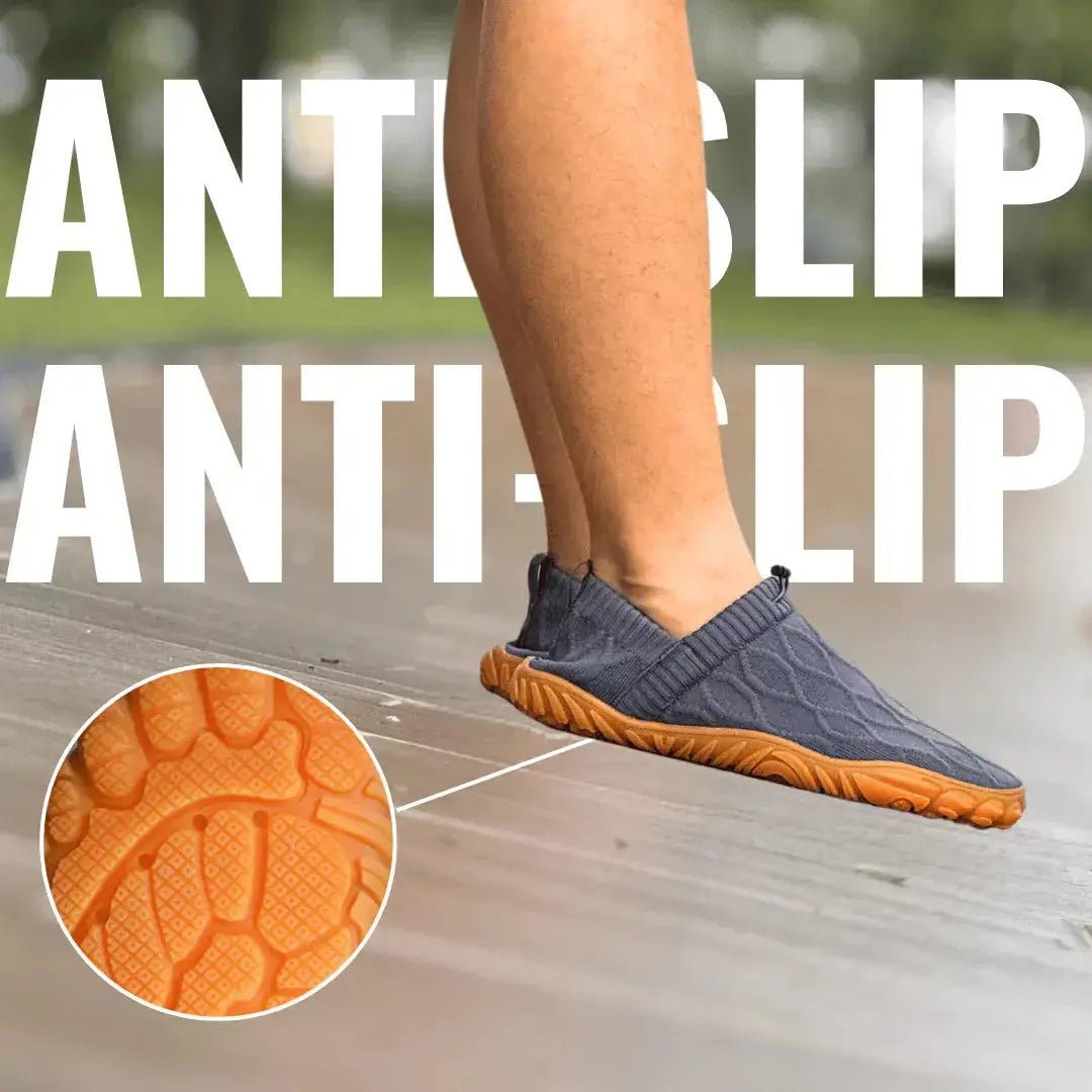 Slip-on schoenen — barefoot met brede pasvorm van mesh