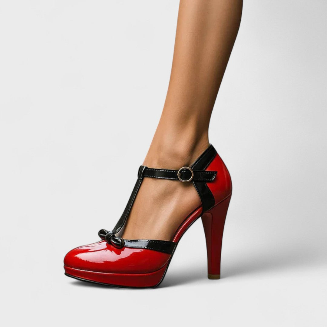 Dames pumps — elegant met gewatteerde inlegzool, minimalistisch