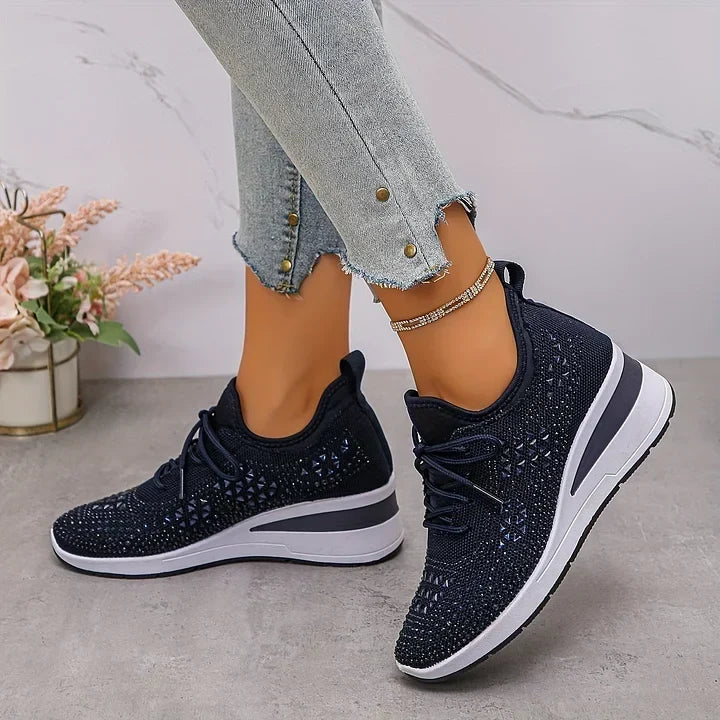 Ultracomfortabele damessneakers — lichte schoenen met zachte demping