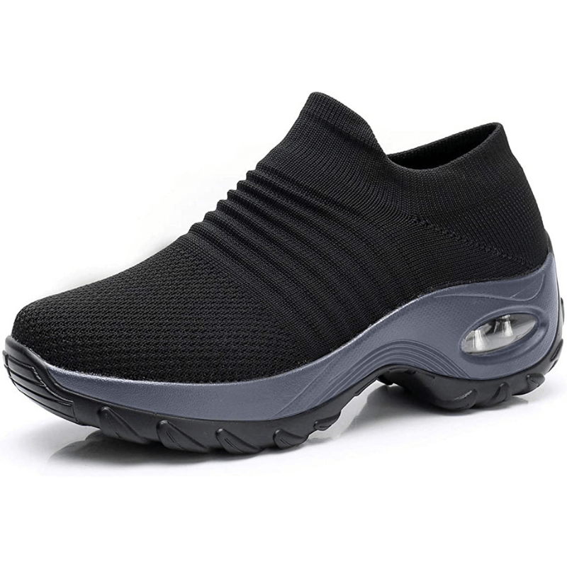 Dames comfortschoenen, orthopedisch — textiel met dempende zool en ergonomische ondersteuning