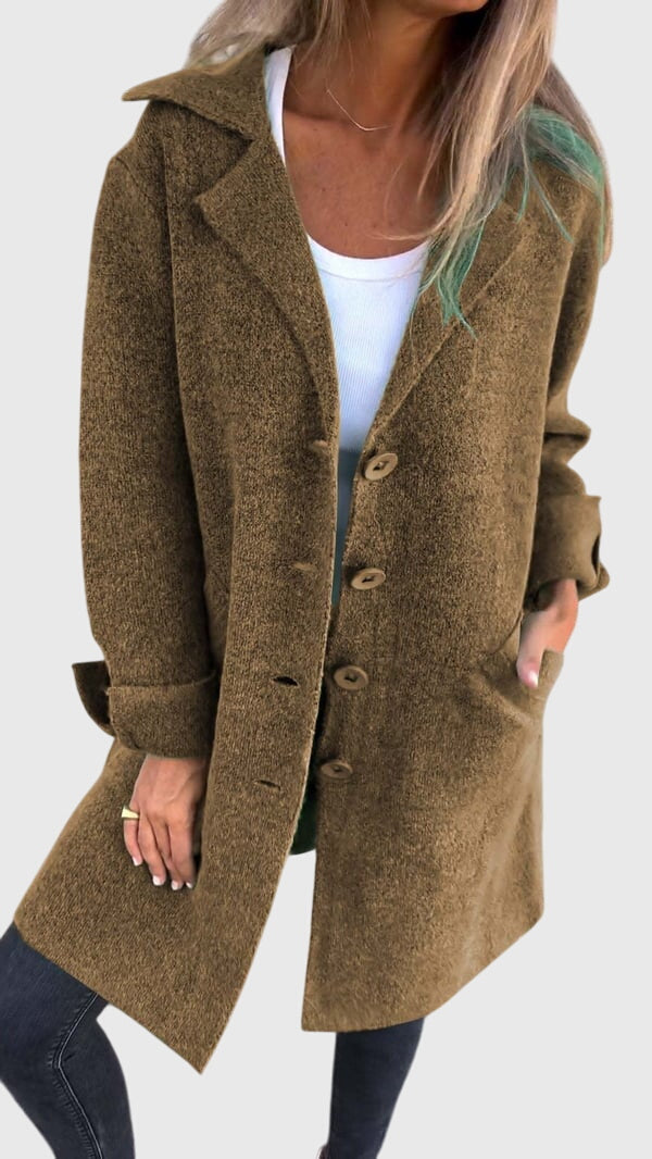 Damesblazer met knopen — tijdloze en getailleerde blazer