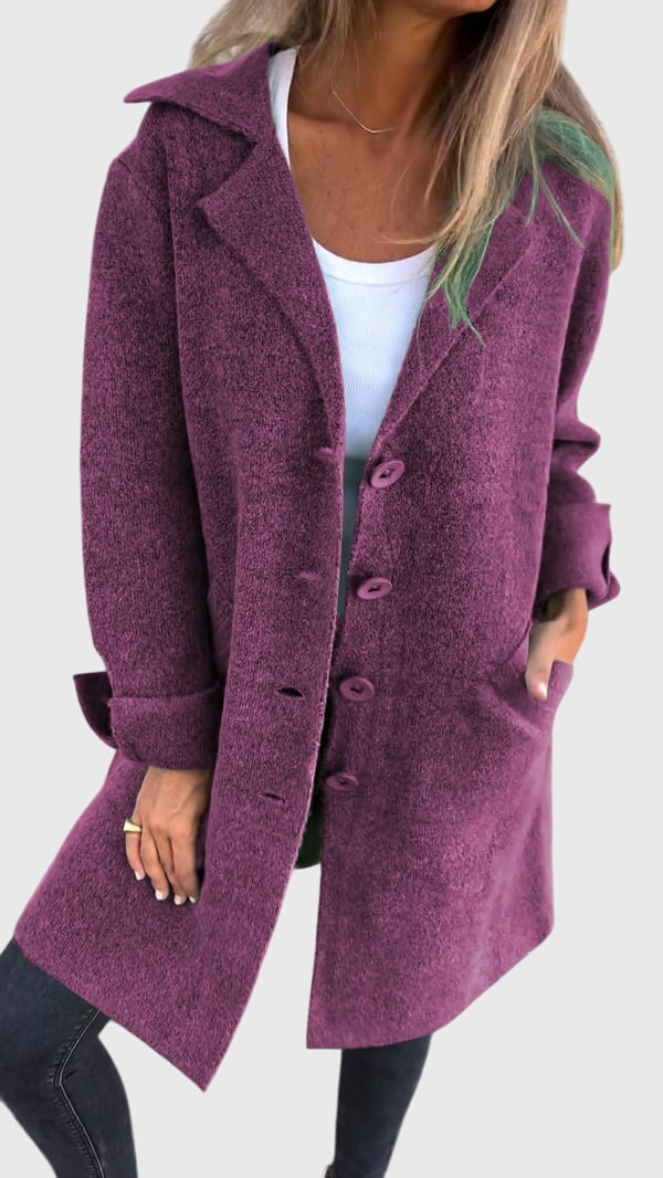 Damesblazer met knopen — tijdloze en getailleerde blazer