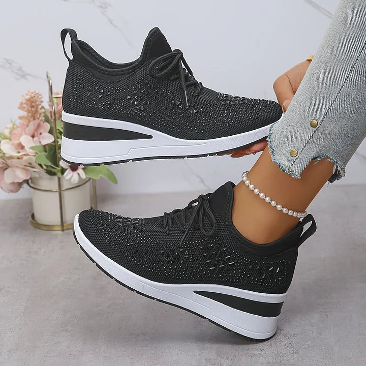 Ultracomfortabele damessneakers — lichte schoenen met zachte demping