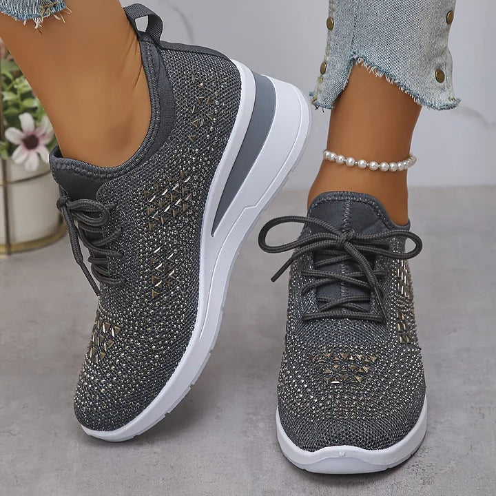 Ultracomfortabele damessneakers — lichte schoenen met zachte demping