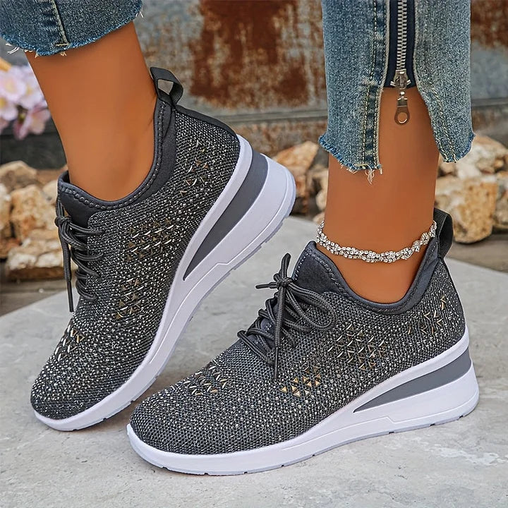 Ultracomfortabele damessneakers — lichte schoenen met zachte demping