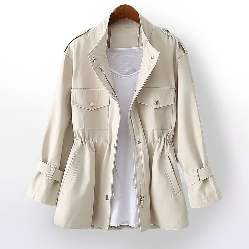 Damesblazer — elegante, gestructureerde blazer van linnen voor elke gelegenheid