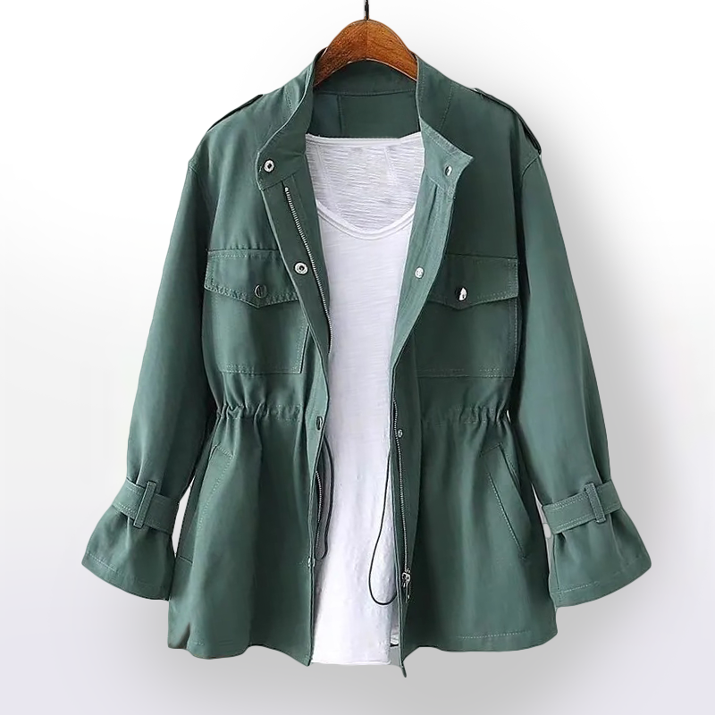 Damesblazer — elegante, gestructureerde blazer van linnen voor elke gelegenheid