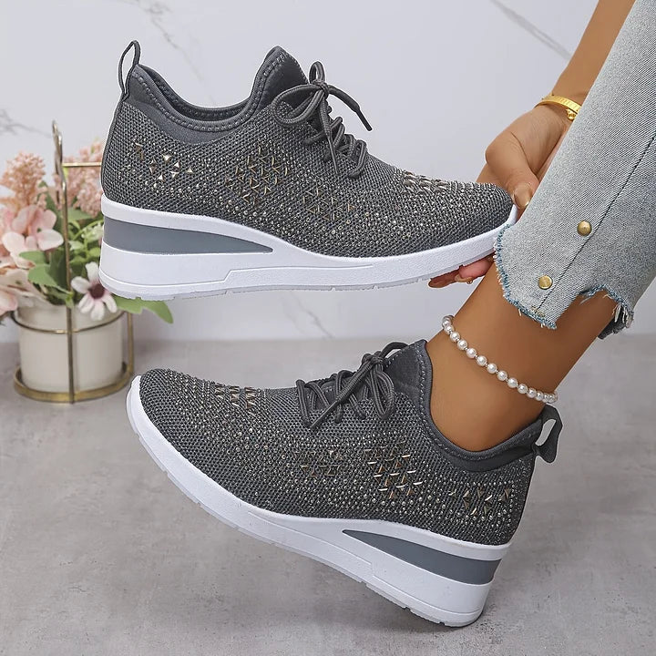 Ultracomfortabele damessneakers — lichte schoenen met zachte demping