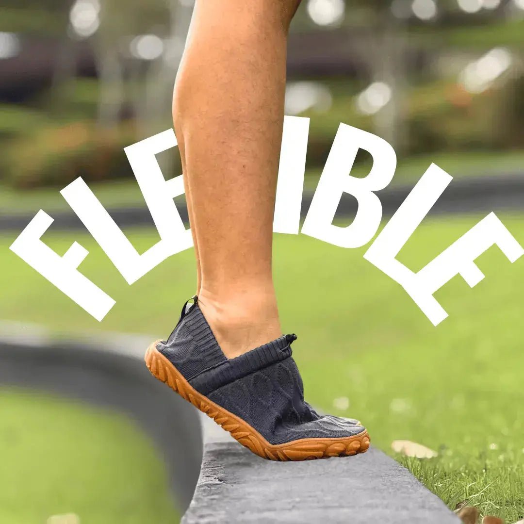 Slip-on schoenen — barefoot met brede pasvorm van mesh