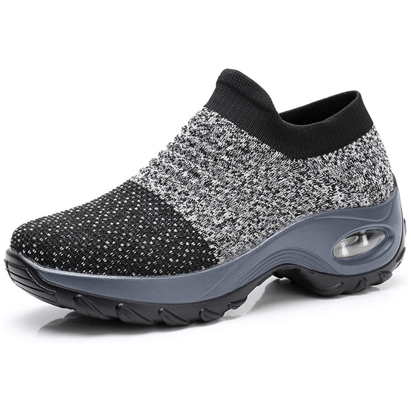 Dames comfortschoenen, orthopedisch — textiel met dempende zool en ergonomische ondersteuning