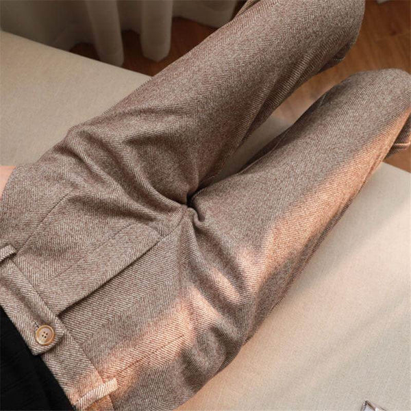 Dameswinterbroek van wolmix — warme en zachte broek