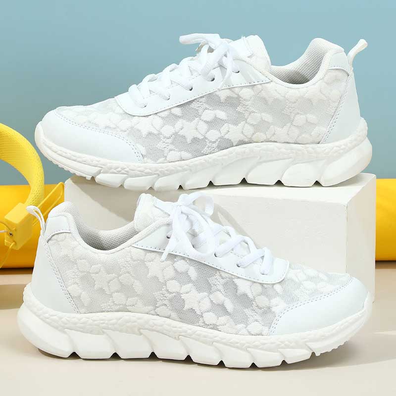 Comfortabele dames sneakers met ondersteuning — comfortabele sportschoenen met zachte zool